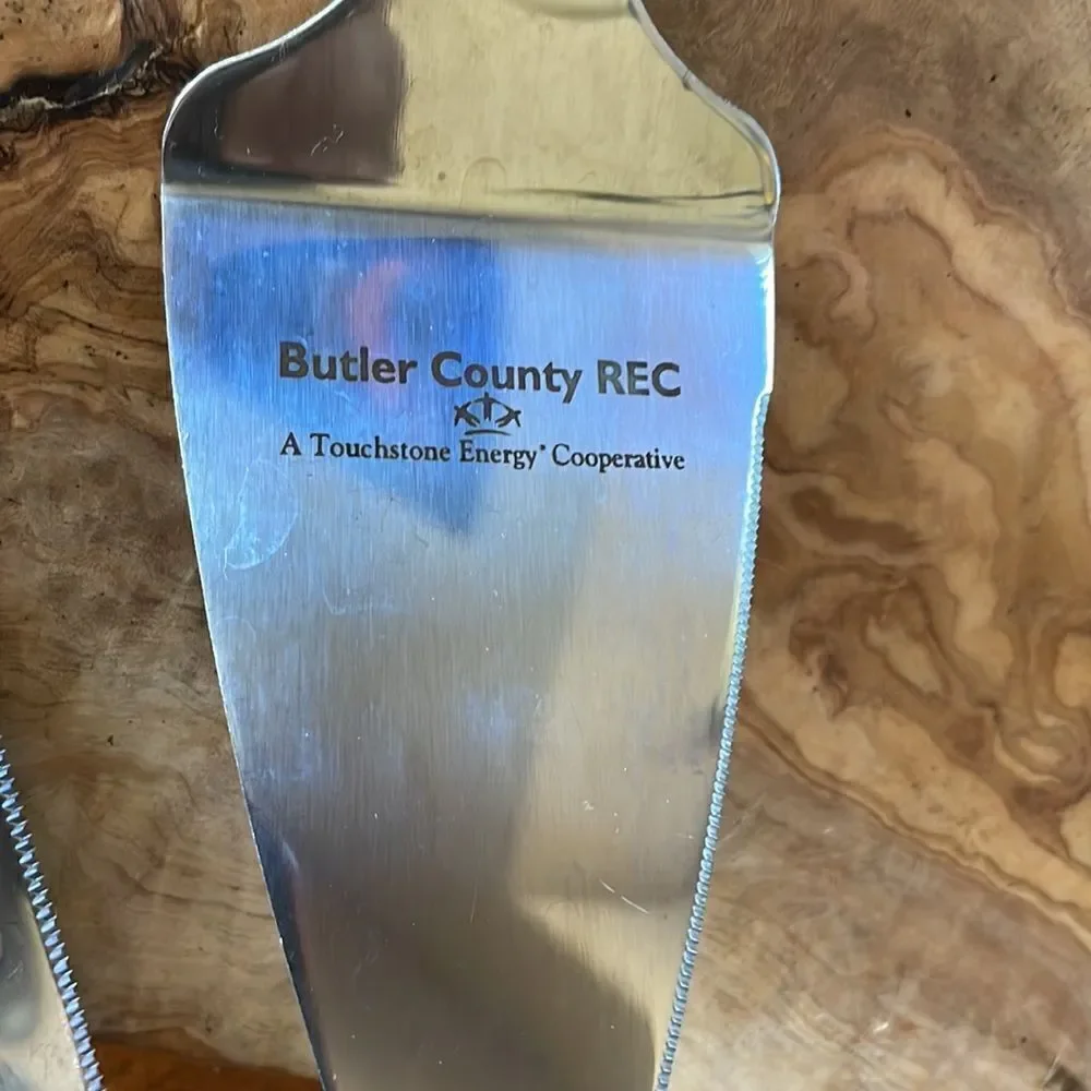 Vernon Stainless Pie Servers / Spatulas with Serrated Edges